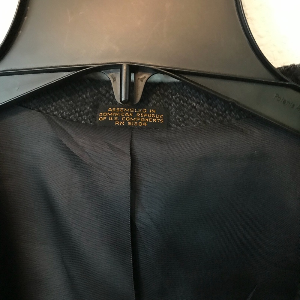 🇺🇸ALS🇺🇸 EUC Gray Twill Suit Jacket Size 46L - Picture 3 of 8